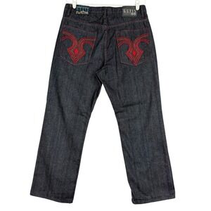 GS115 Premium Collection Men's Blue Denim Husky Jeans Sz 18H (33x31) Cotton NWT